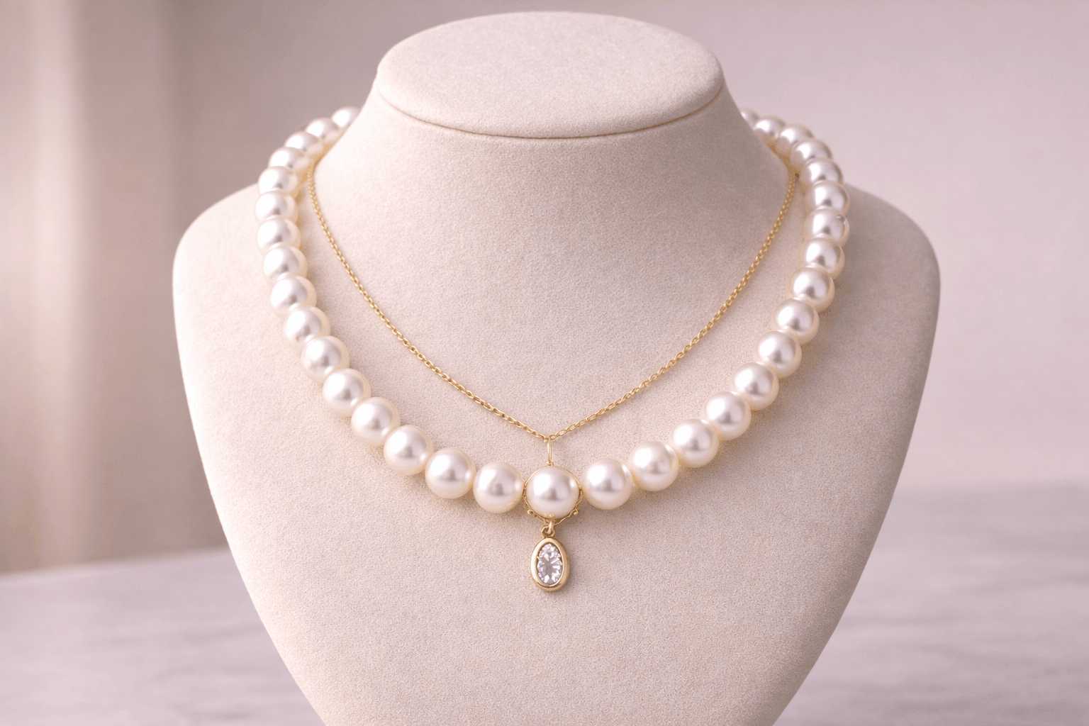 pearlsonly-blog-111-image-1-pearl - Miért működnek jól a gyöngysor + medál kombinációk - Gyöngy ékszerek - pearlsonly