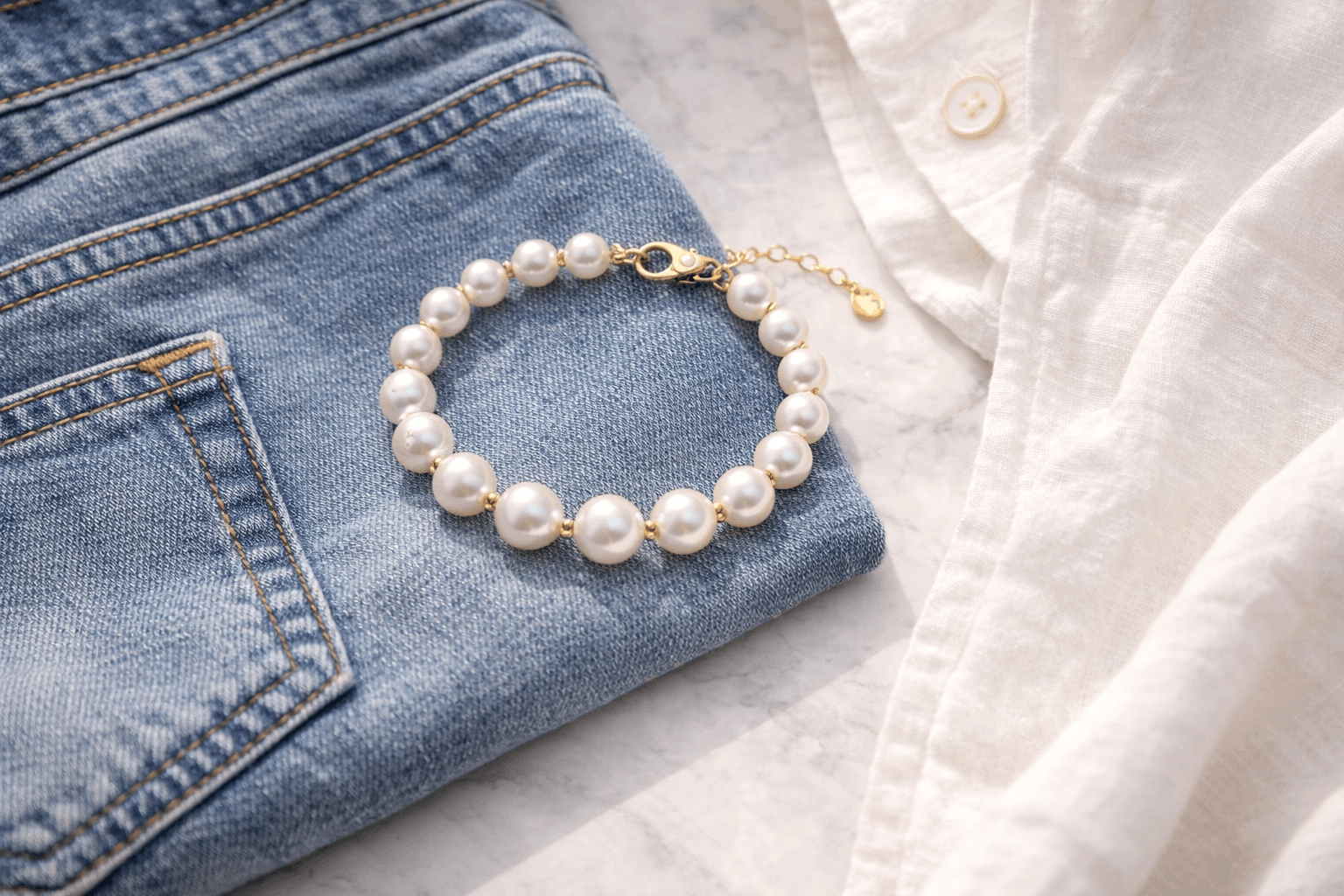 07. Thomas Sabo gyöngy karkötő styling