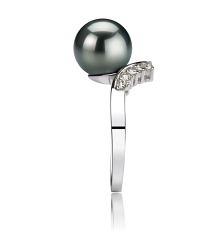 8-9mm Tahiti Gyuru in Kedvesség Fekete