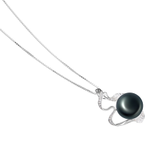 12-13mm Édesvízi Függo in Oceané Fekete