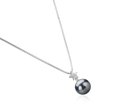 9-10mm Tahiti Függo in Csillag Fekete