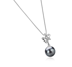 9-10mm Tahiti Függo in Braz Fekete