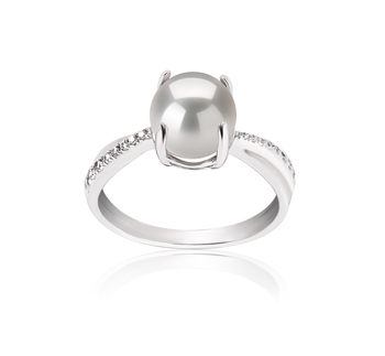 7.5-8mm Édesvízi Gyuru in Örökké Fehér