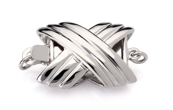 Kapocs in Oxford - 14K Fehér Arany