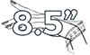 8,5 hüvelykes